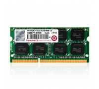 Оперативная память DDR3 SDRAM SODIMM 8Gb PC3-12800 (1600); Transcend (TS1GSK64V6H)
