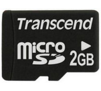 Карта памяти micro SD 2Gb Transcend no adapter TS2GUSDC