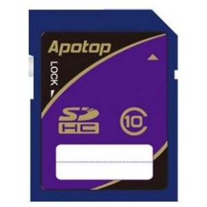 Карта памяти SDHC 16Gb Apotop (MASDHC16GC1R)