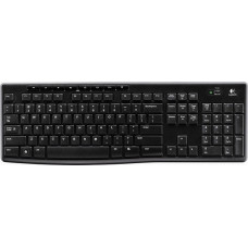 Клавиатура беспроводная Logitech Wireless Keyboard K270 укр.; USB; Black (920-003762)