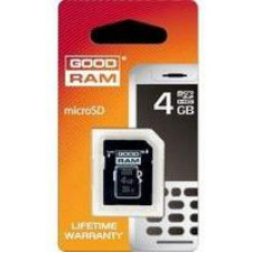 Карта памяти micro SDHC 4Gb GoodRam (SDU4GHCAGRR10)
