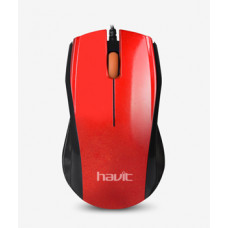 Мышь проводная Havit HV-MS689; USB; Black&Red 