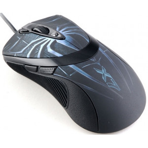 Мышь проводная A4Tech XL-747H Spider cover; USB; Blue (XL-747H Blue)