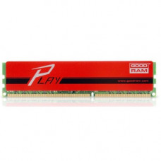 Оперативная память DDR3 SDRAM 8Gb PC3-15000 (1866); GoodRAM, Play Red (GYR1866D364L10/8G)