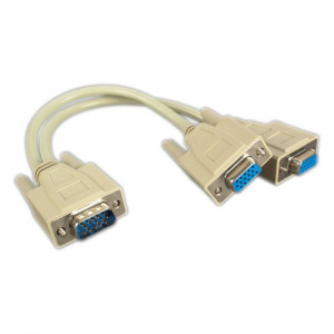 Переходник VGA to 2 VGA 
