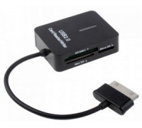 Картридер GALAXY Tab Cardreader; USB, SD/MMC/MS/TF/M2