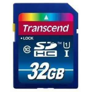 Карта памяти SDHC 32Gb Transcend; Class10; UHS-I PremiumX300 (TS32GSDU1)