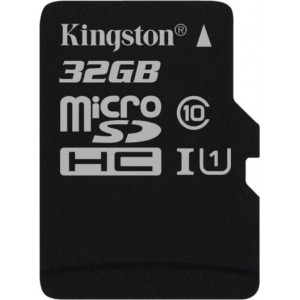 Карта памяти micro SDHC 32Gb Kingston; Class 10 UHS-I; No adapter (SDC10G2/32GBSP)