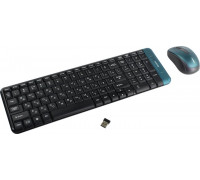 Клавиатура+мышь беспроводная Smartbuy 222358AG-K; USB; Wireless; Black&Green