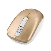 Мышь беспроводная Gembird MUSW-400-G; USB; Wireless; Gold