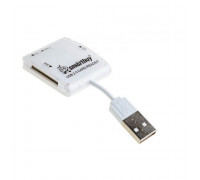 Картридер SmartBuy SBR-713-W; USB 2.0; White