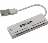 Картридер SmartBuy SBR-717-W; USB 2.0; White