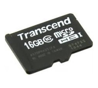 Карта памяти micro SDHC 16Gb Transcend Premium 200x (TS16GUSDC10); Class 10