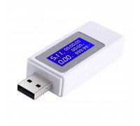 Тестер заряда USB (ток, напряжение, ёмкость) KCX-017