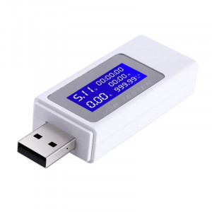 Тестер заряда USB (ток, напряжение, ёмкость) KCX-017