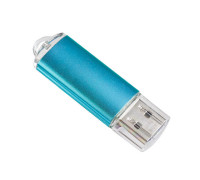 Flash-память Perfeo 64Gb; USB 2.0; Blue (PF-E01N064ES)