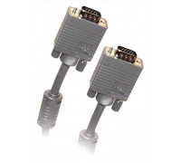 Кабель VGA to VGA вилка - вилка; (два фильтра); Belsis 1,8м 