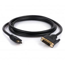 Кабель HDMI to DVI;  2.0m; Black 