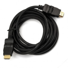 Кабель HDMI to HDMI v1.4; 3.0m; поворотный; Gemix (GC 1435)