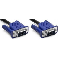 Кабель VGA to VGA; 5m; (два фильтра); DeTech