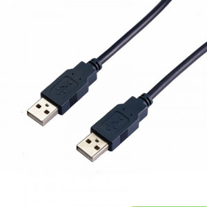 Кабель USB 2.0 AM/AM 0.3 м; 