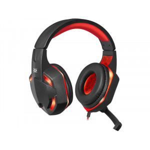 Гарнитура Defender Warhead G-370; Black&Red (64037)