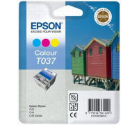 Струйный картридж Струйный картридж Epson T037; (T037040334); Color