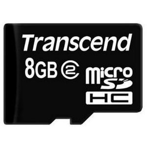 Карта памяти micro SDНС 8Gb Transcend TS8GUSDC2 No adapter