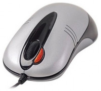 Мышь проводная A4Tech X5-50D-2; USB; Silver
