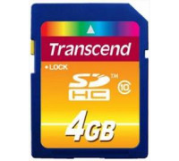 Карта памяти SDHC 4Gb Transend TS4GSDHC10