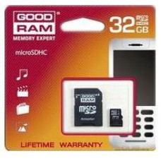 Карта памяти micro SDHC 32Gb GoodRam (SDU32GHCAGRR10)