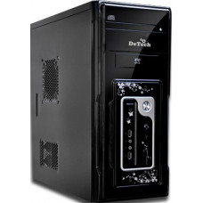 Корпус ATX DeTech 8619D; Black; 450W
