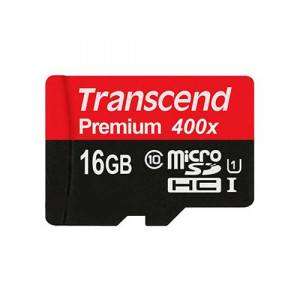 Карта памяти micro SDHC 16Gb Transcend; Class 10 UHS-I Premium 300X; No adapter (TS16GUSDCU1)