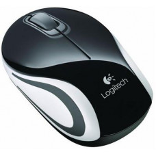 Мышь беспроводная Logitech Wireless Mini Mouse M187; USB; Black&White (910-002736)