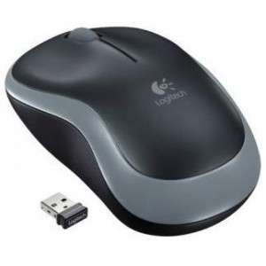 Мышь беспроводная Logitech M185; Grey 