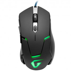 Мышь проводная Gemix WC-200, 2400dpi, USB, Black (OEM)