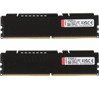 Оперативная память DDR5 32Gb (2x16Gb) 4800 MHz Kingston FURY Beast  (KF548C38BBK2-32)