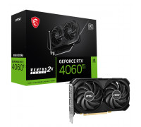 Видеокарта nVidia GeForce RTX 4060 Ti  MSI VENTUS 2X BLACK OC 8Gb  